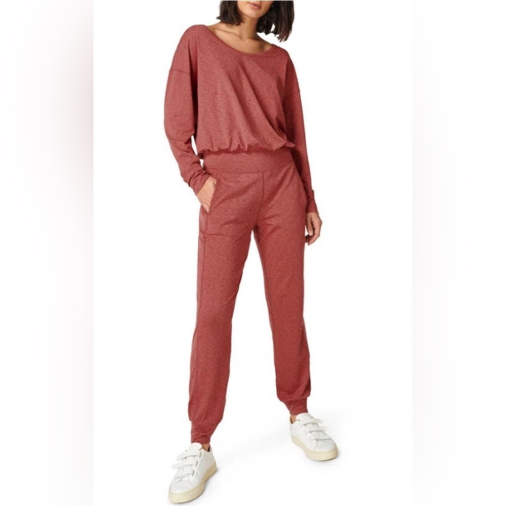Sweaty Betty Womens Gary Long Sleeve Jogger Jumpsuit M - NEVER WORN NWOT